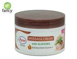 Massage cream with aloe vera