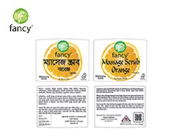 Fancy Massage Scrub - Orange Flavour