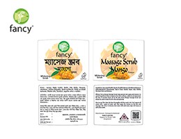 Fancy massage scrub 900g. (mango)