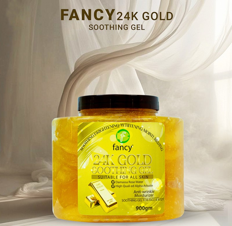 Fancy 24k gold soothing gel 900gm